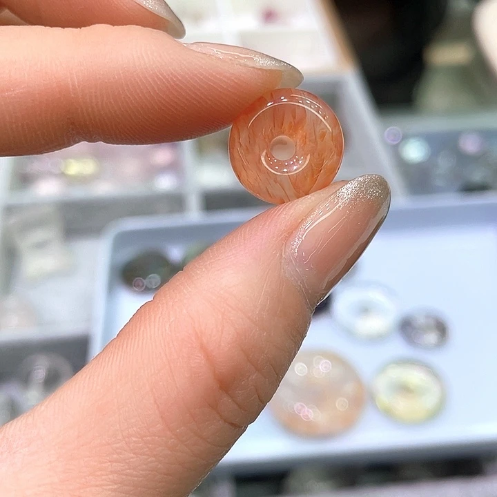 未镶嵌珠宝半成品水晶2127