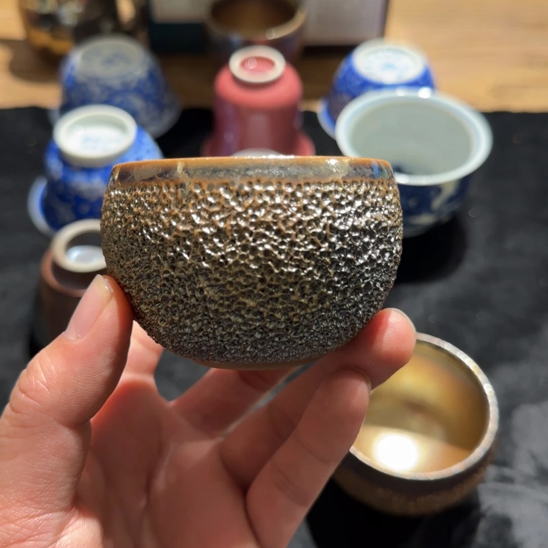 杯小***爸台湾吴金维柴烧冰烟杯