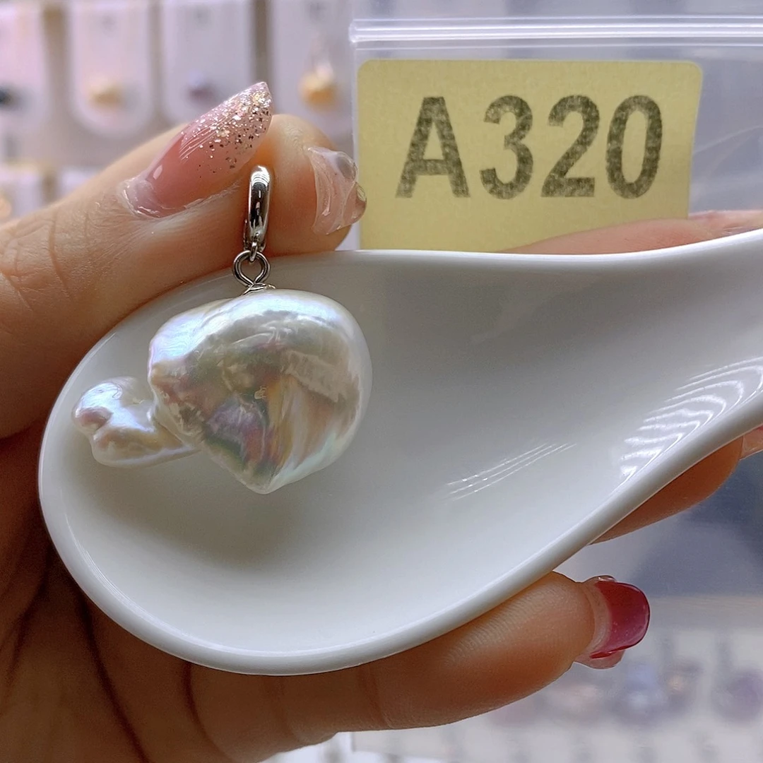 淡水珍珠颈饰银S925镶嵌