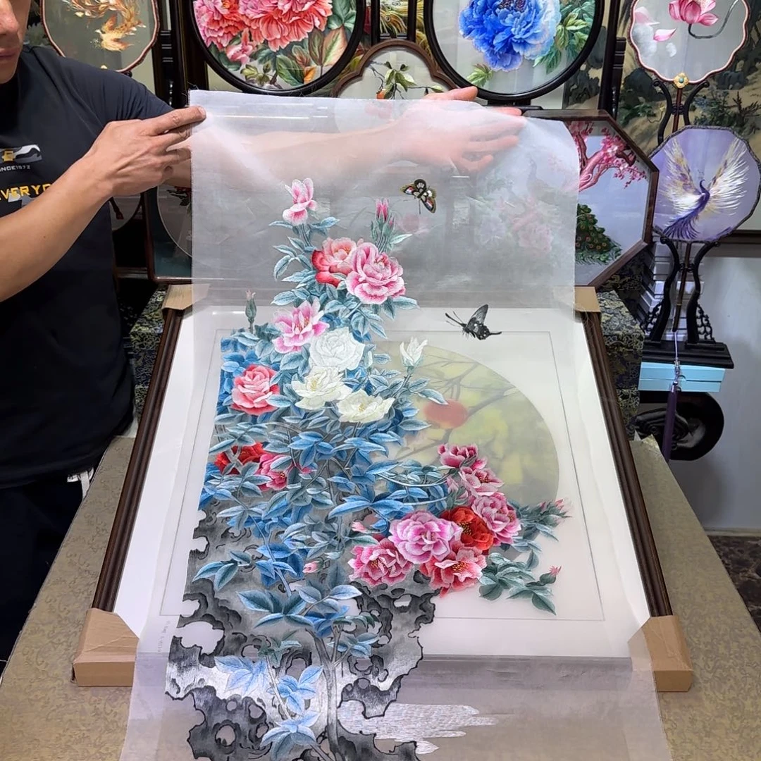 刺绣刺绣工艺精湛独特