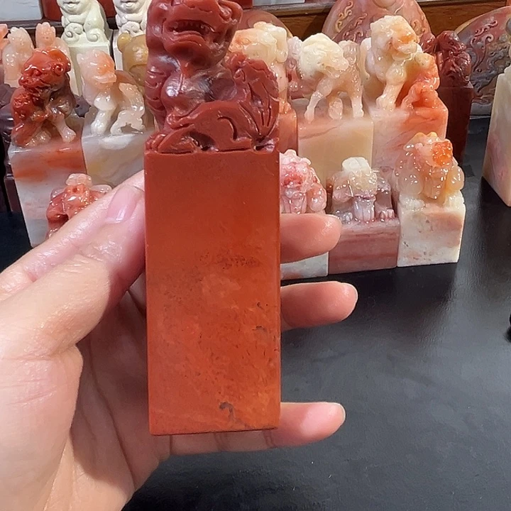 闯***老挝石印石一个印章