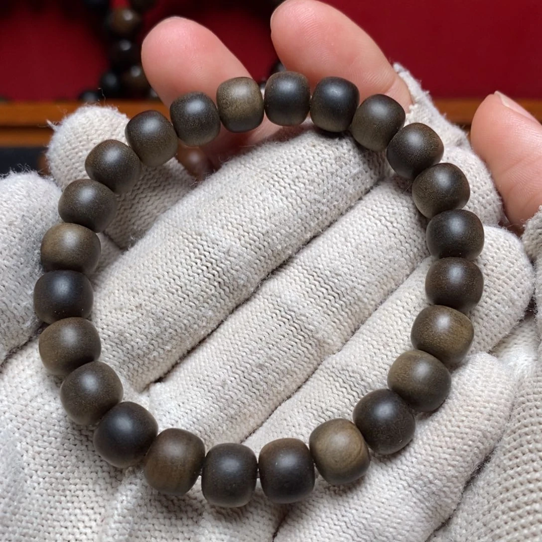 檀香木其他8*9横纹 老山檀香 阴沉料 乱纹体验