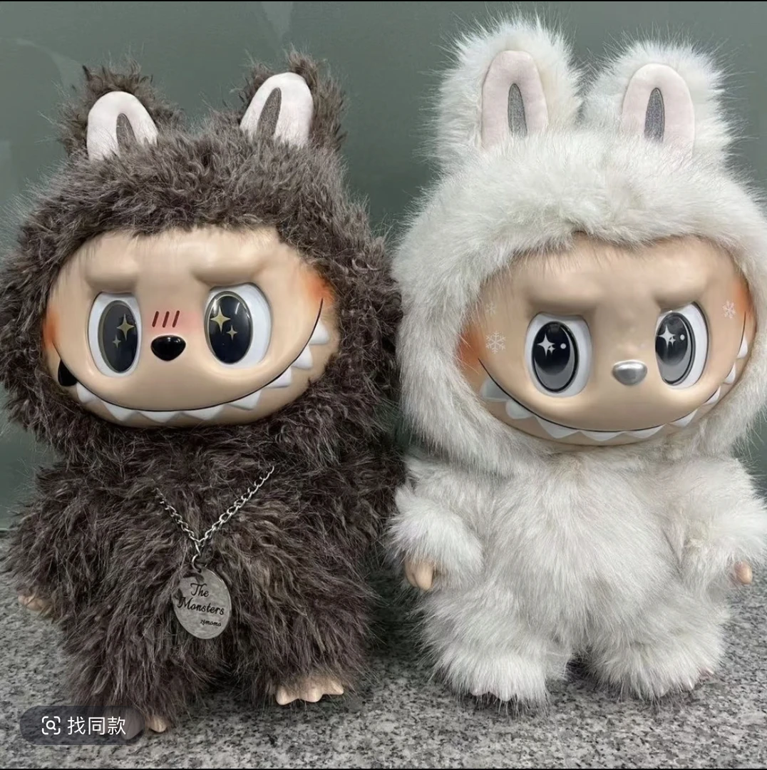 大首领38CM泡泡改潮玩大天使搪胶毛绒公仔玩偶