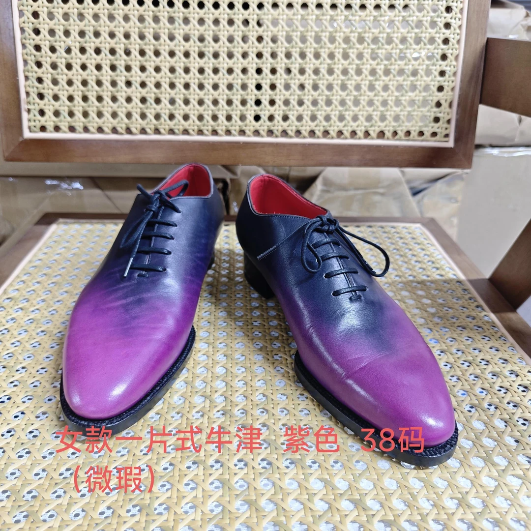 北町微瑕女款牛津鞋切尔西靴乐福鞋