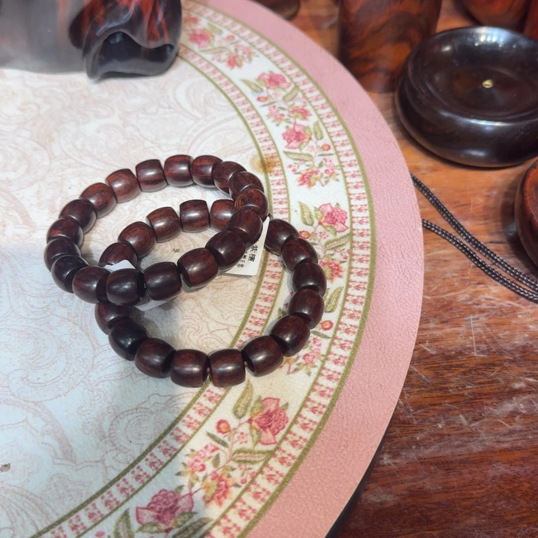 龙***业檀香紫檀（小叶紫檀）手串1.2的2串