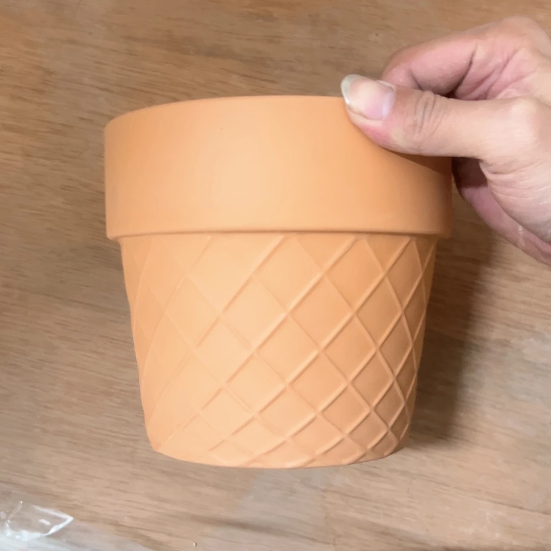 【闪购商品】红陶网格16口14高1个【微瑕无售后】