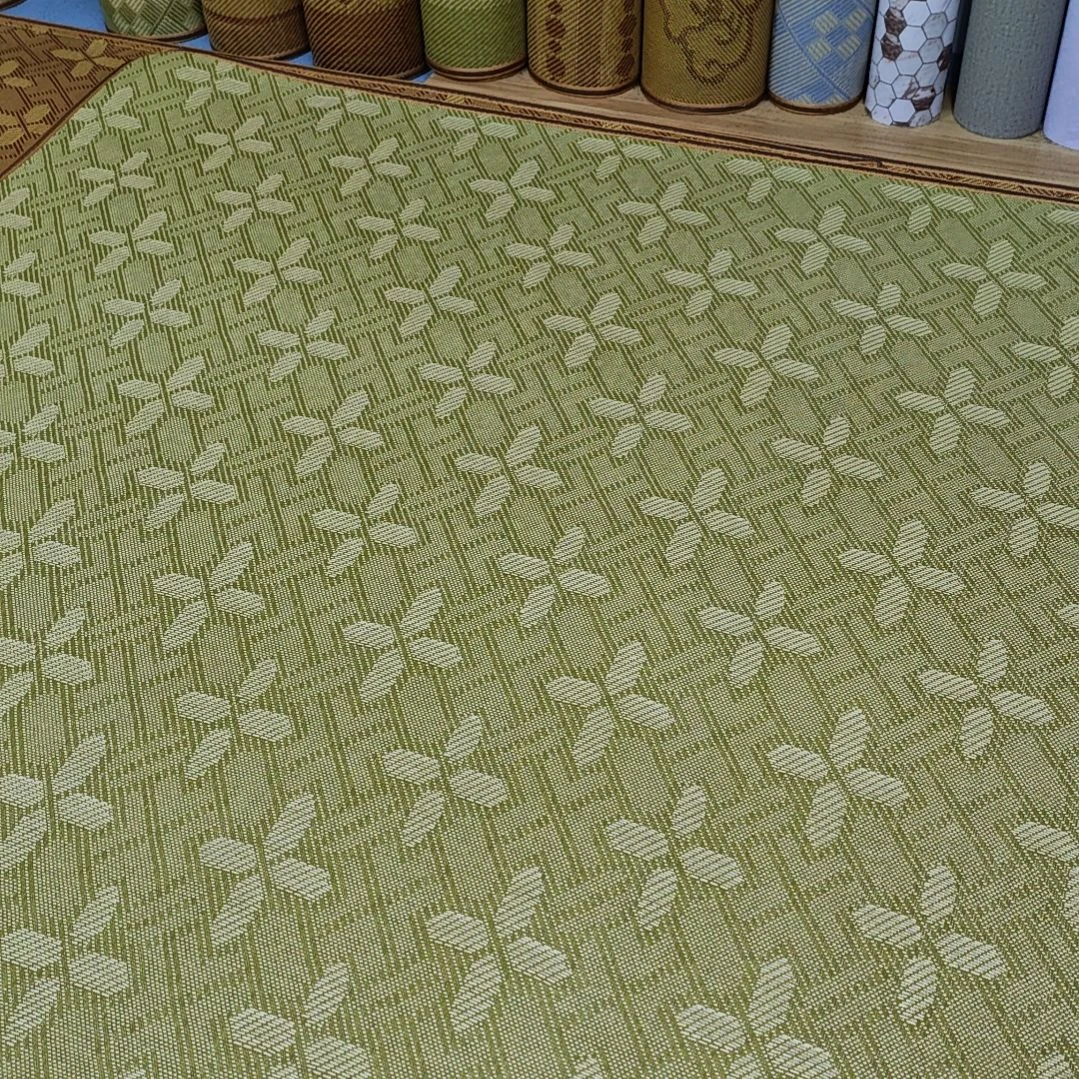 聚酯纤维（涤纶）绿色四叶草2/3米定制