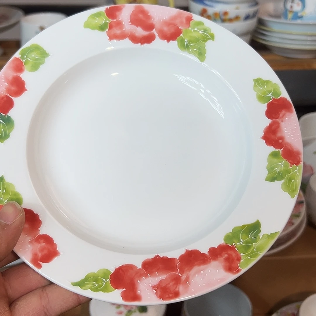 陶瓷景德镇高温釉下陶瓷8寸盘