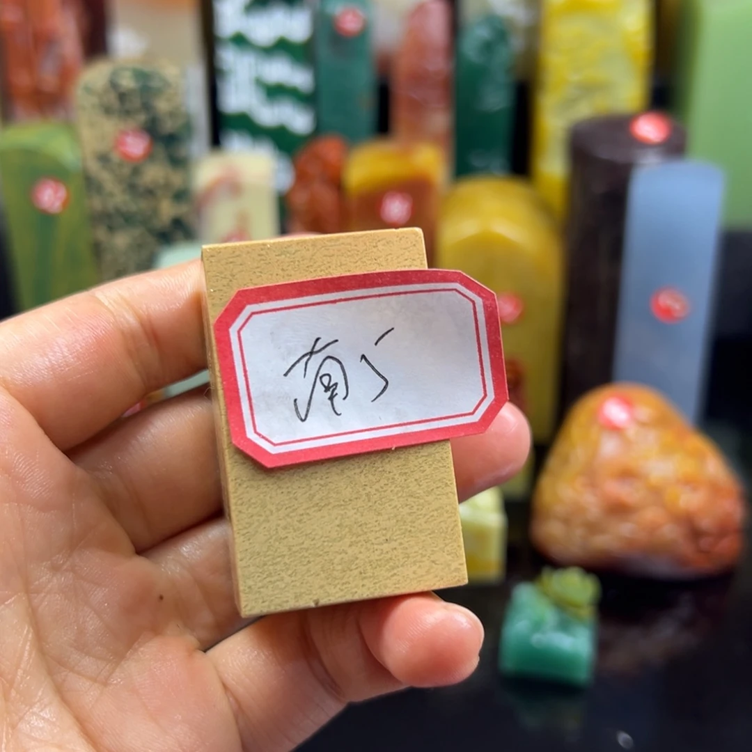 寿山石印石南***坎我想说什么