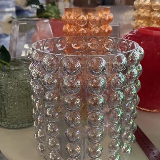 无铅玻璃泡泡花瓶福利款20*20