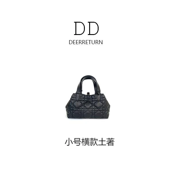 DD【小号横款土著】TJ经典托特头层牛皮2025高级轻奢单肩斜挎包包