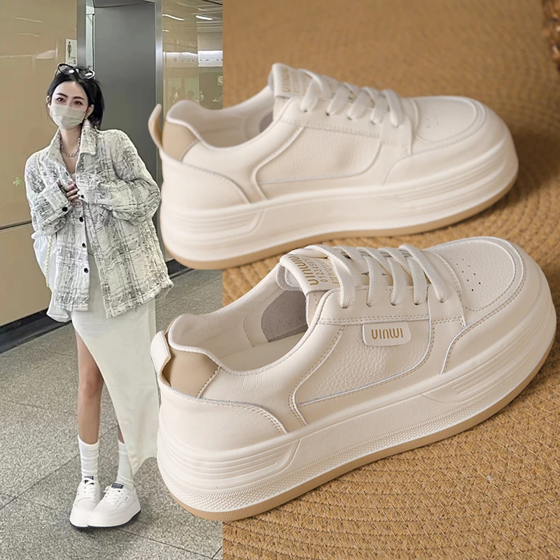 【粉丝专属】板鞋厚底透气小白鞋女秋季休闲ins百搭洋气韩版