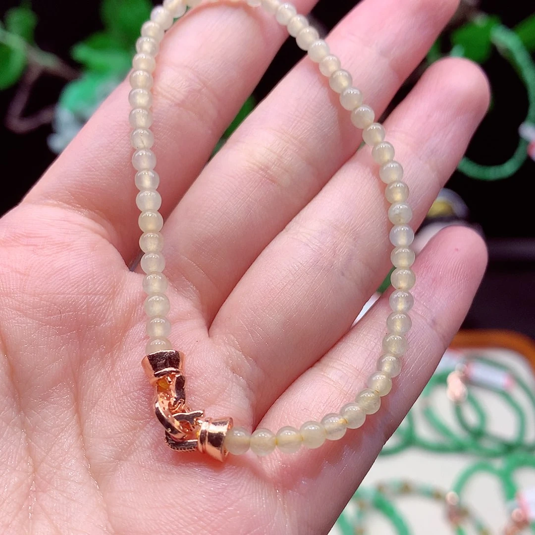 未镶嵌手链翡翠翡翠