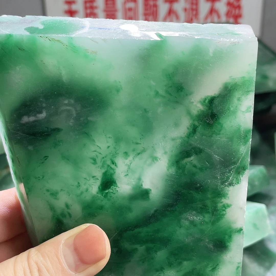 双***室定制石英质玉（非洲翠）