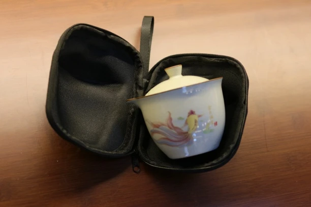 【闪购商品】瓷制品S057金玉满堂旅行茶器