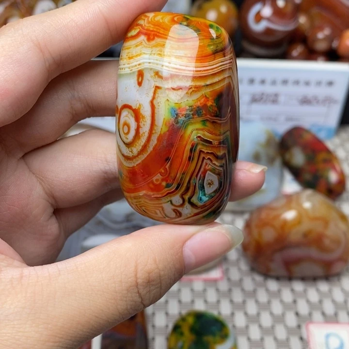 寒***雪玛瑙/玉髓未镶嵌原石