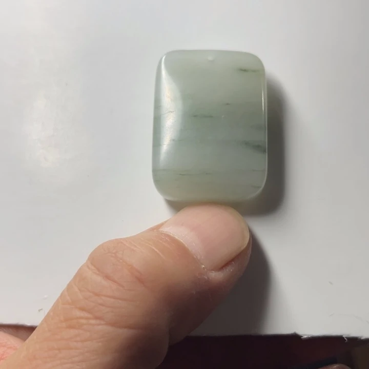 石英质玉未镶嵌吊坠(不含链)