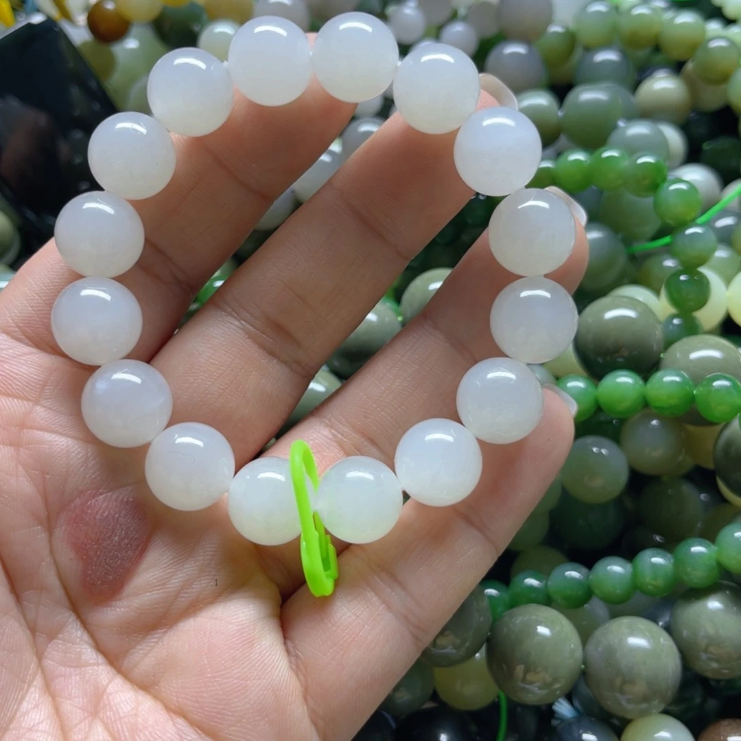 和田玉手链未镶嵌