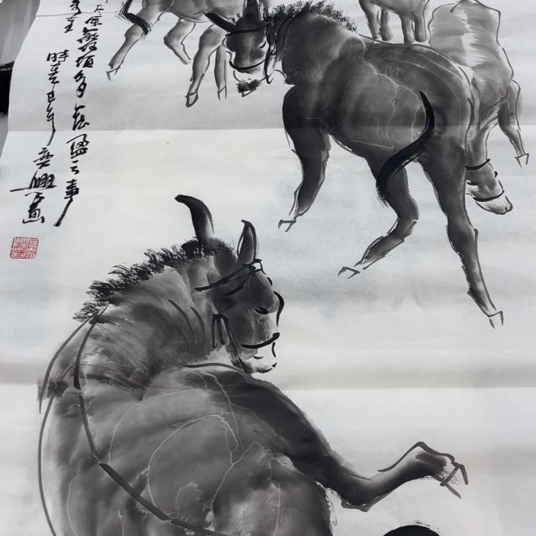 国画纯手绘作品图