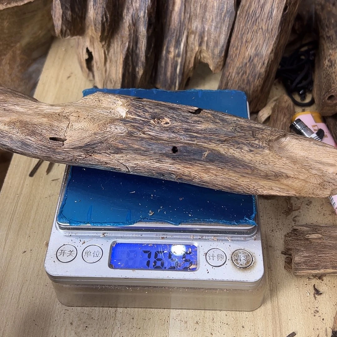 香料绿奇楠虫漏76克乌身