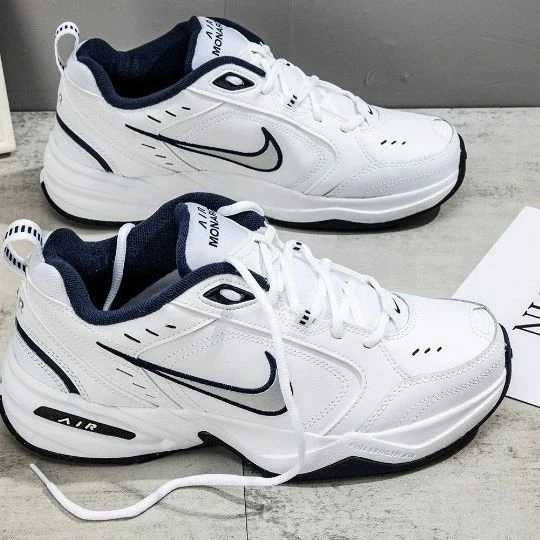 NIKE/耐克男鞋训练鞋新款白色M2K老爹鞋厚底跑步运动鞋百搭透气