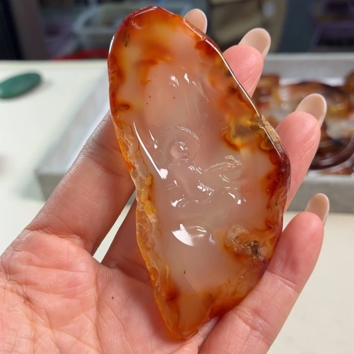 玛瑙/玉髓未镶嵌吊坠(不含链)