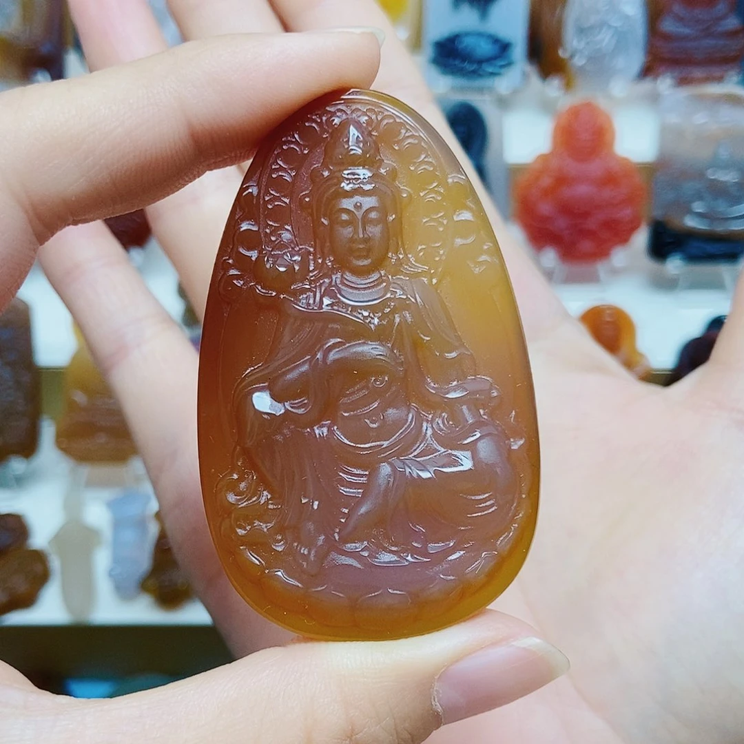玛瑙/玉髓颈饰未镶嵌用****神