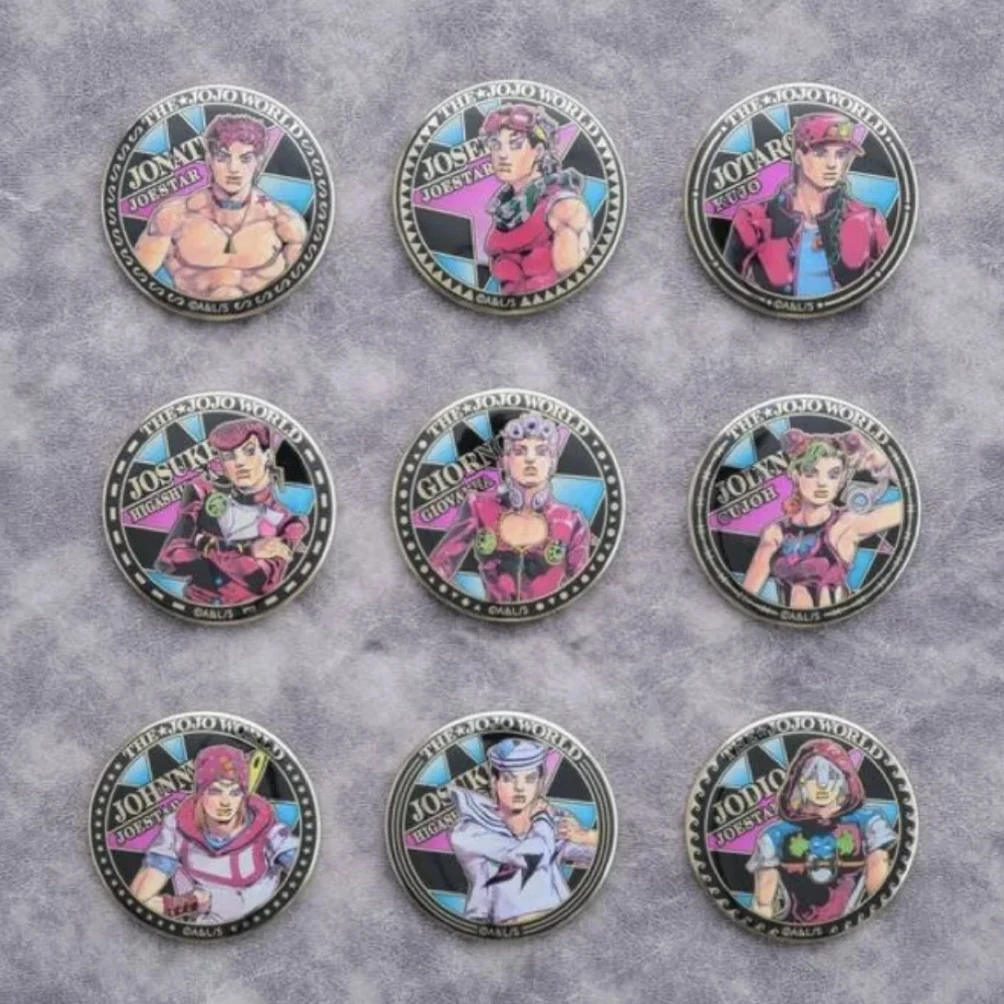 【米粒吃谷】jojo的奇妙冒险 jojo商店金边吧唧