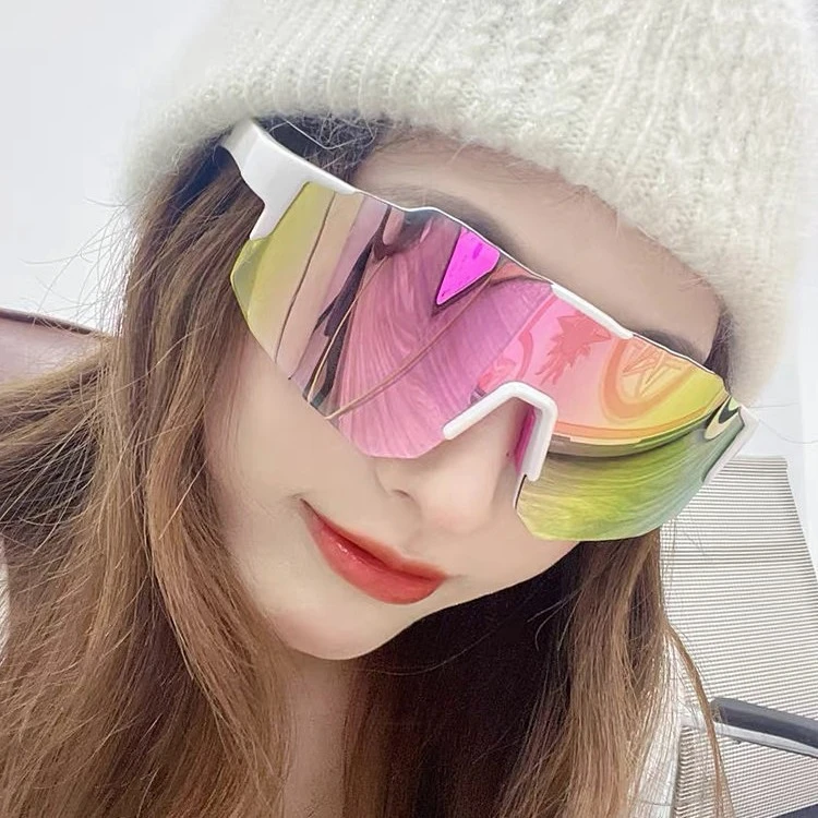 户外运动登山滑雪骑行防风遮阳偏光太阳眼镜欧美墨镜机车大框显瘦