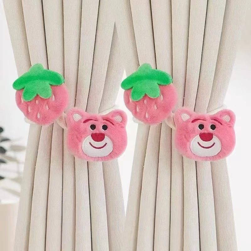 可爱毛绒玩具绑带窗帘绑带儿童房绑带