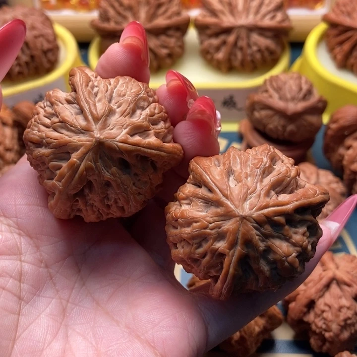把件文玩核桃铁锤妹妹三棱 43