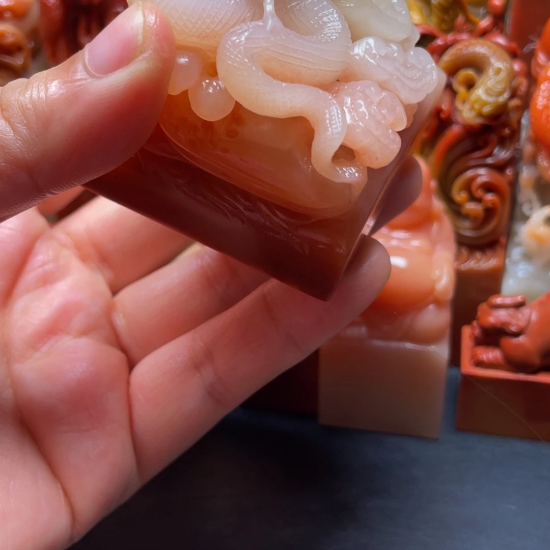 寿山石印石精美寿山