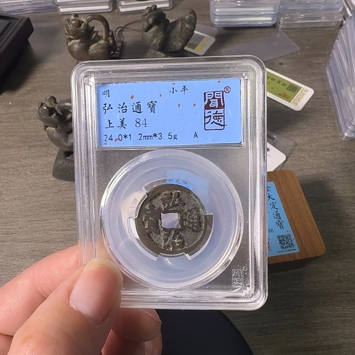 铜A闻博文化弘治通宝