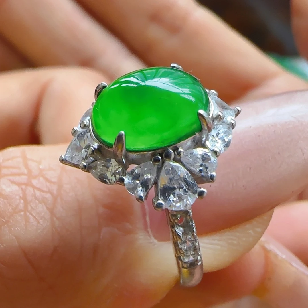 翡翠戒指未镶嵌翡翠450