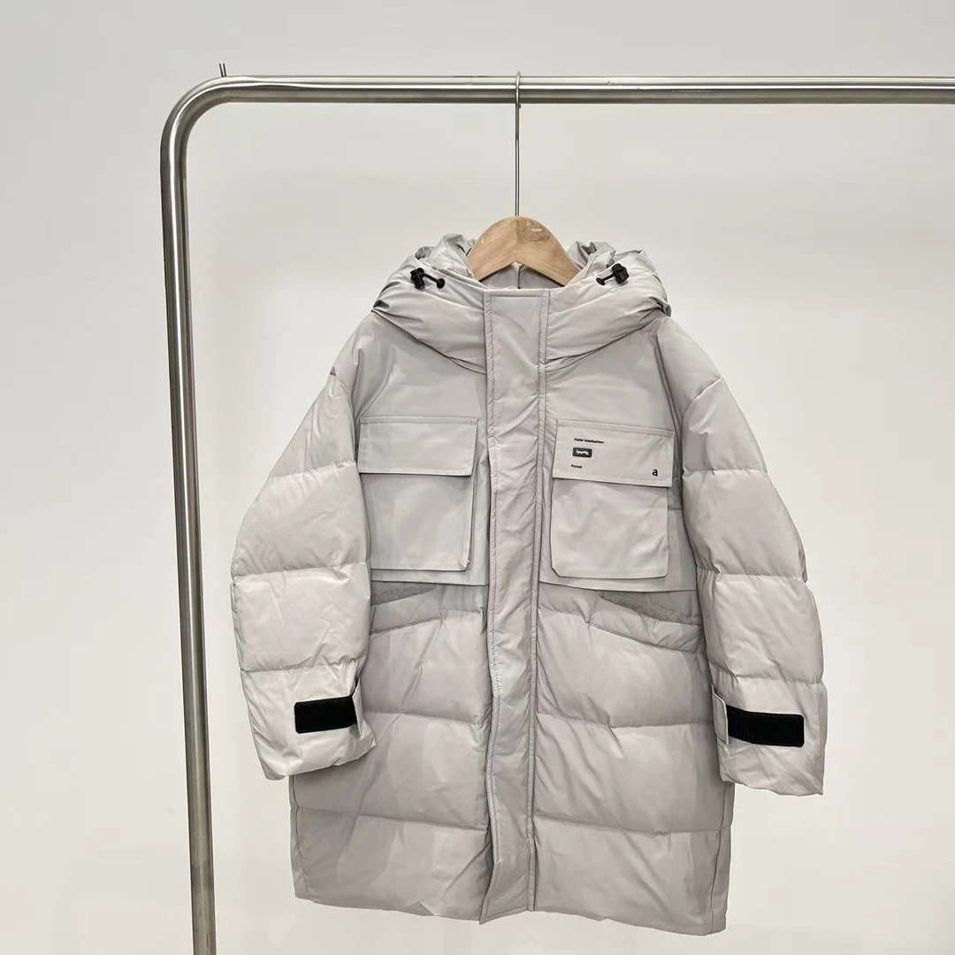 秋冬男童羽绒服灰色 6396图系