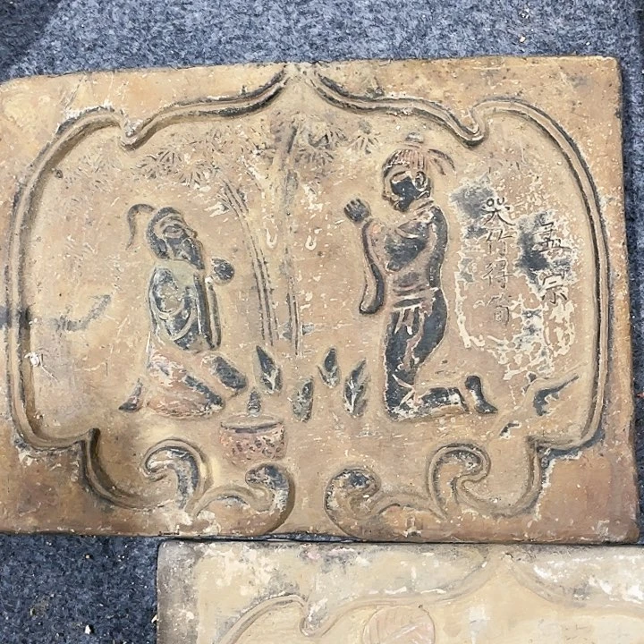 瓦当摆件摆件茶的佛**佛