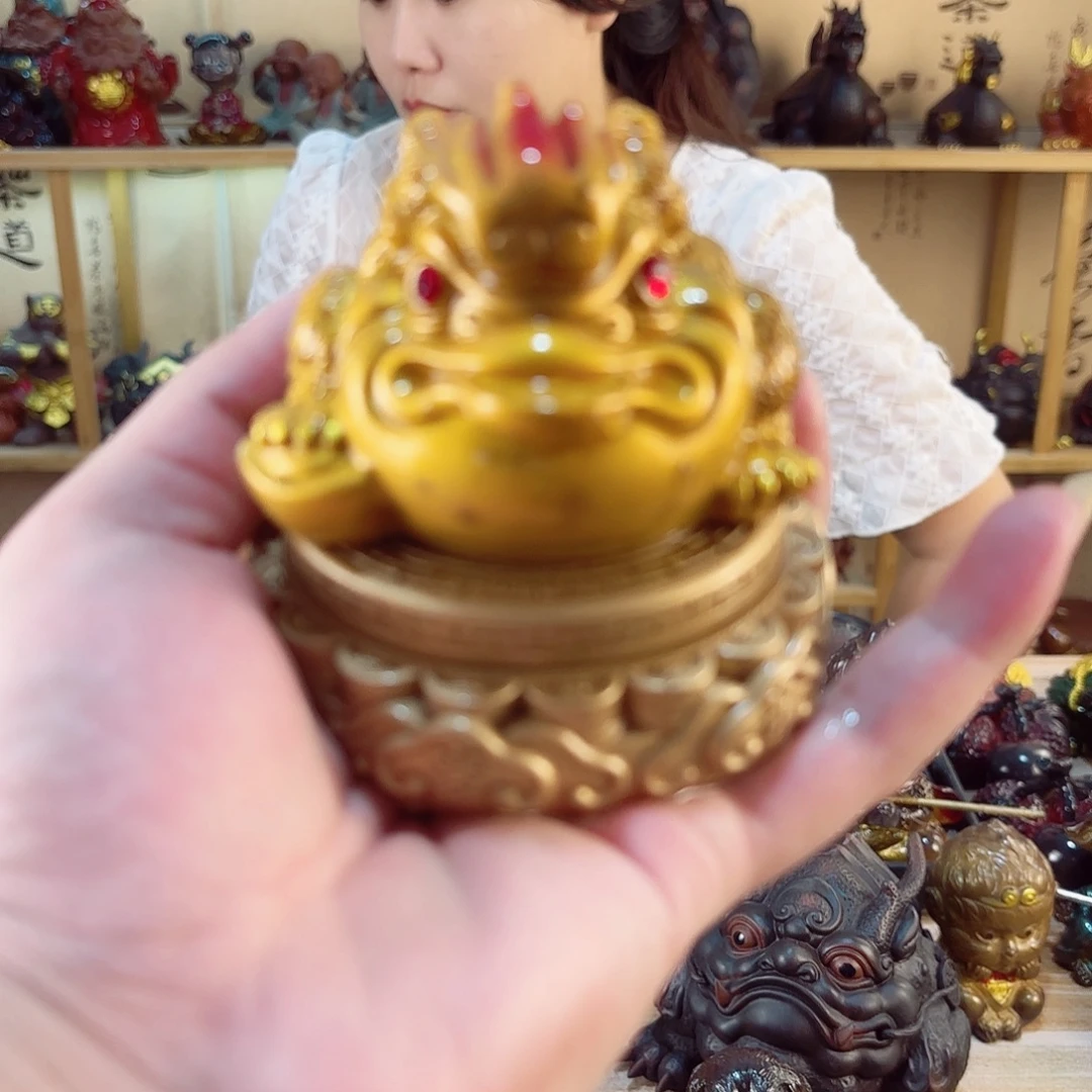 紫砂茶宠紫陶树脂茶宠摆件