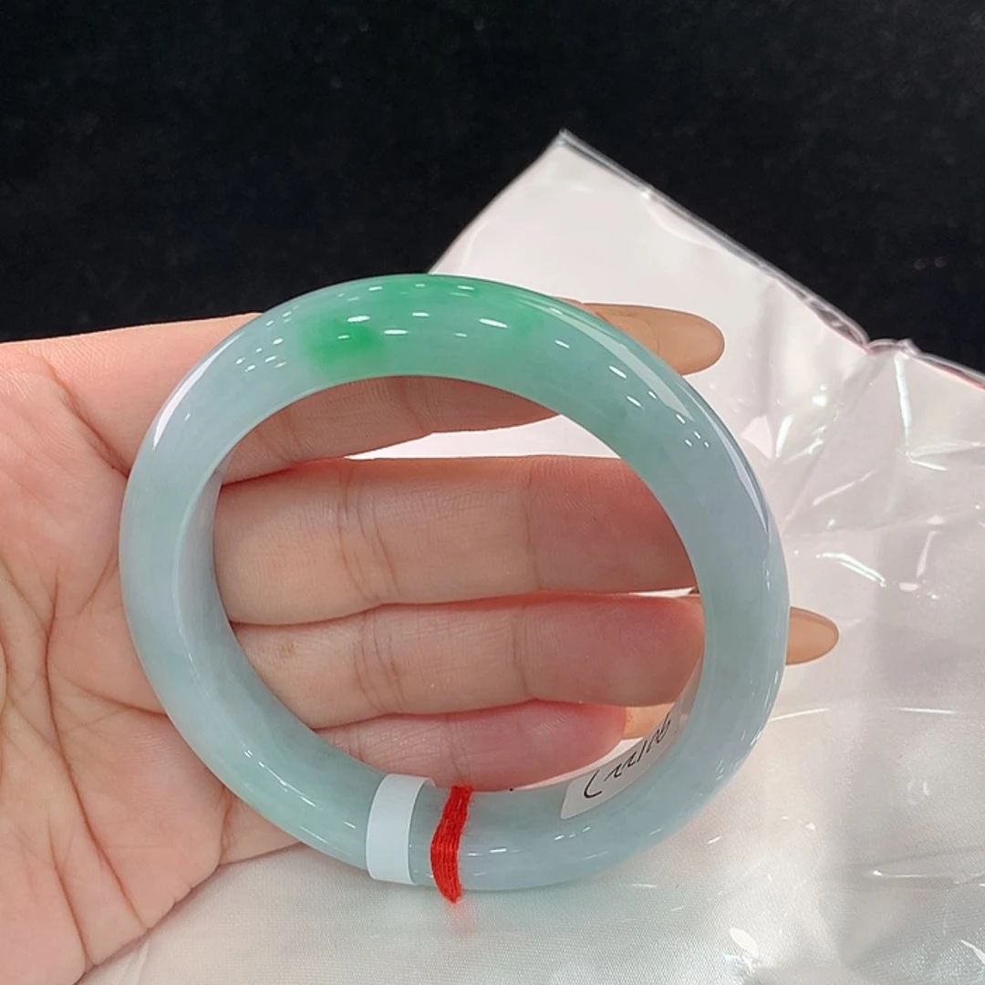 【闪购商品】未镶嵌手镯翡翠58.7，58/59