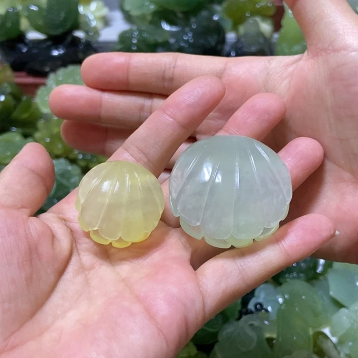 【闪购商品】蛇纹石玉未镶嵌把件小****)