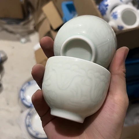 陶瓷杯两个陶瓷陶瓷
