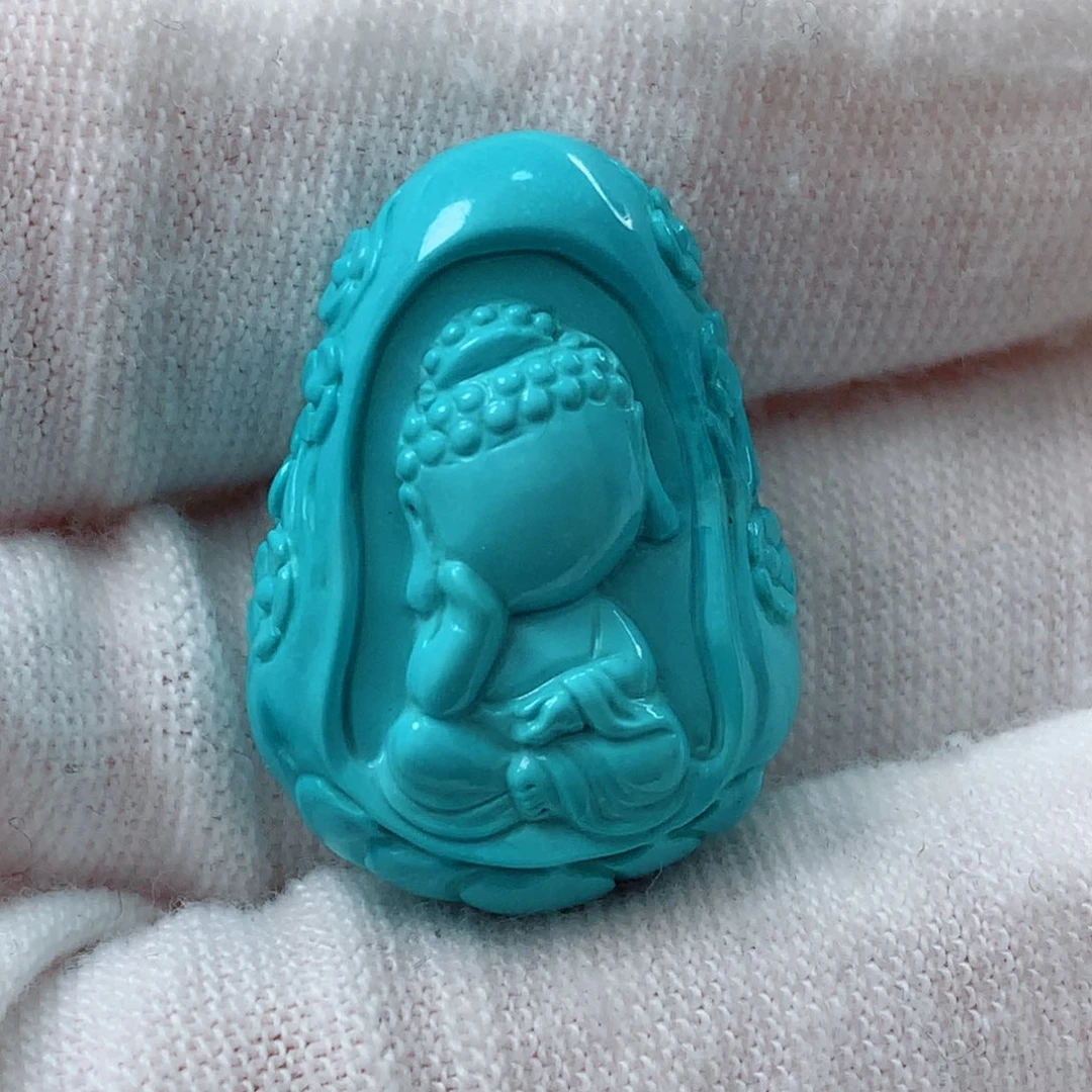 绿松石珠宝奇石未镶嵌