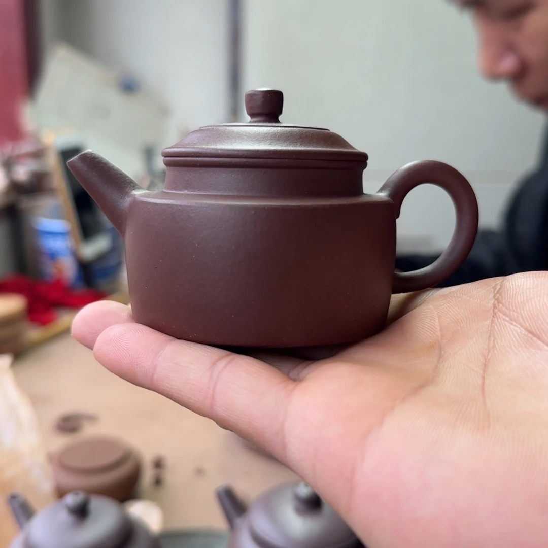 清****1宜兴紫砂黄龙山原矿全手工制作