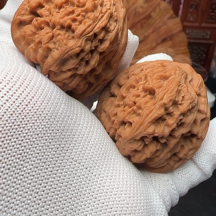 吊坠文玩核桃全品三角疆45