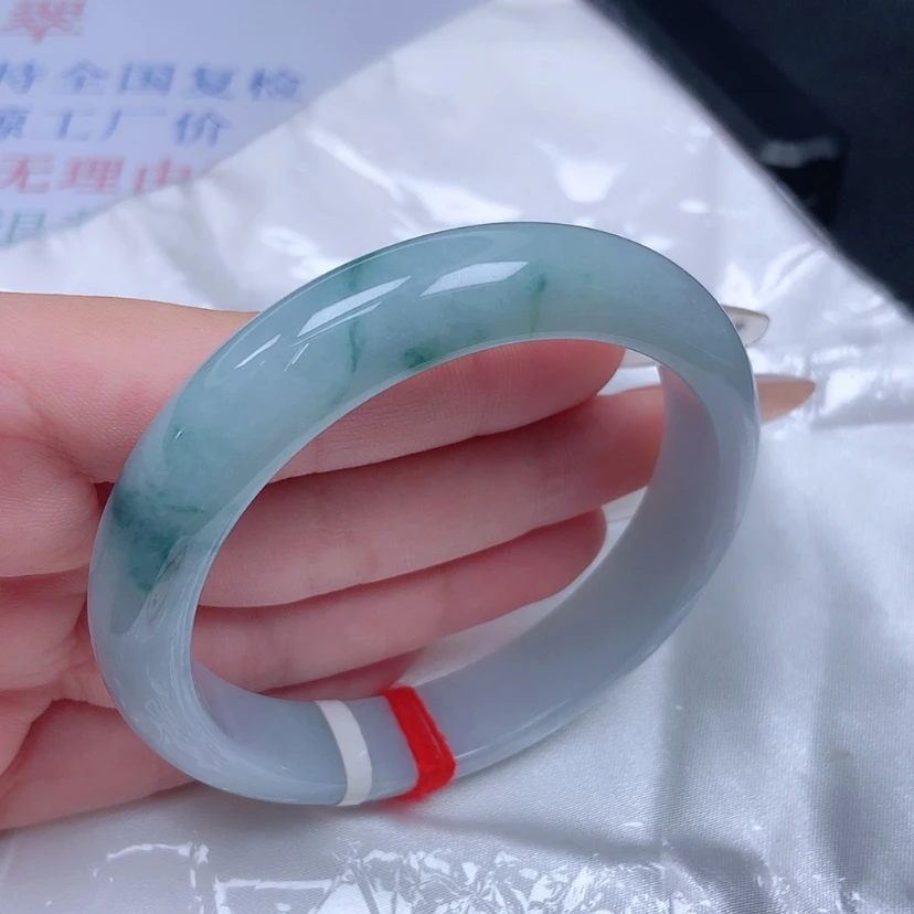 【闪购商品】未镶嵌手镯翡翠57-58圈口