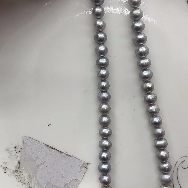 淡水珍珠颈饰银S925镶嵌294