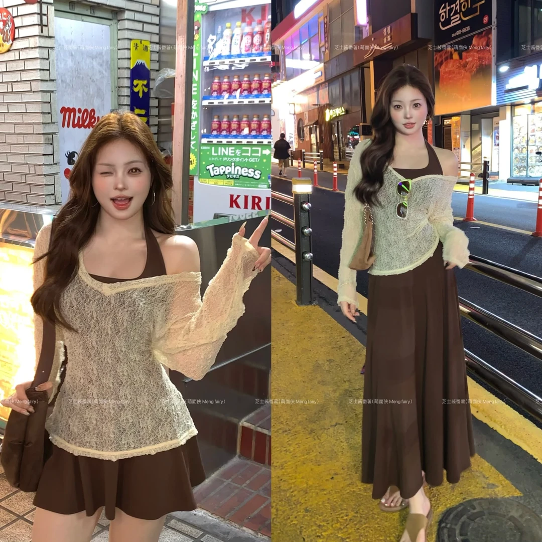 现货萌面侠【西野暮色】棉连衣裙出游服装女纯欲上衣5756 5778 5767