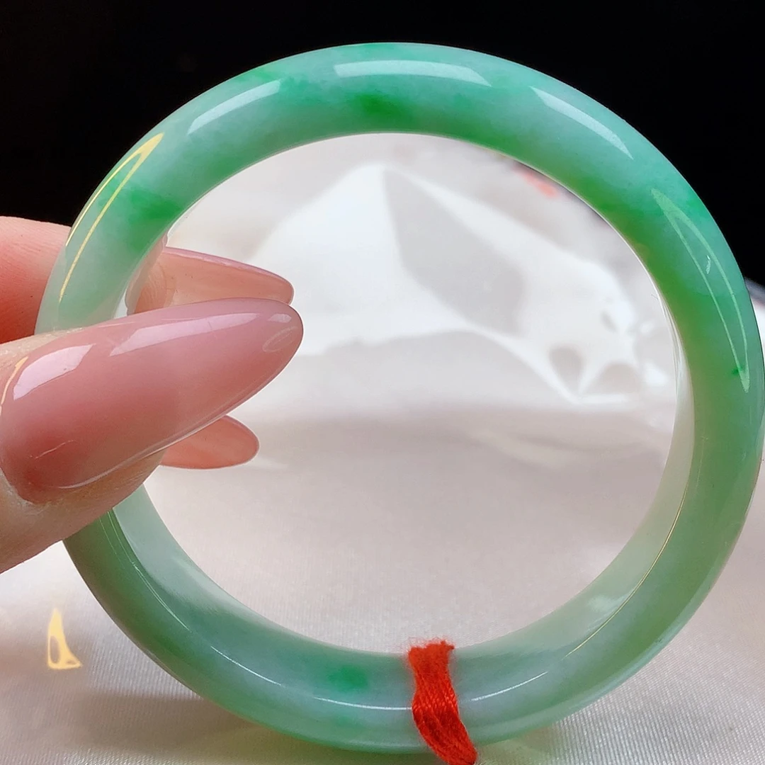 翡翠手镯未镶嵌天然翡翠8309