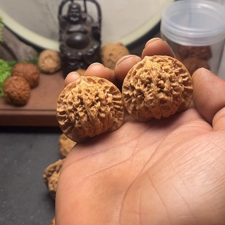 文玩核桃吊坠40盘龙纹