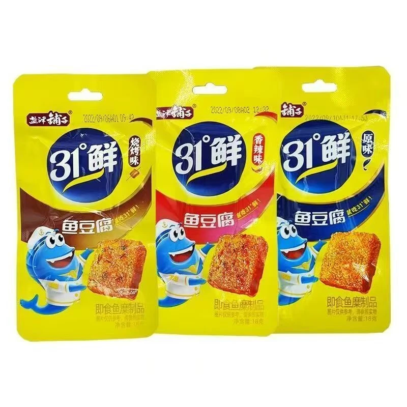 「对对碰」鱼豆腐原味烧烤香辣深夜夜宵零食职场