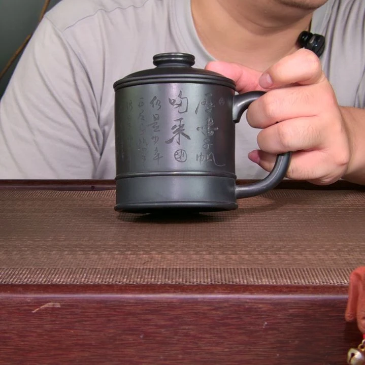 茶杯紫砂高货放漏